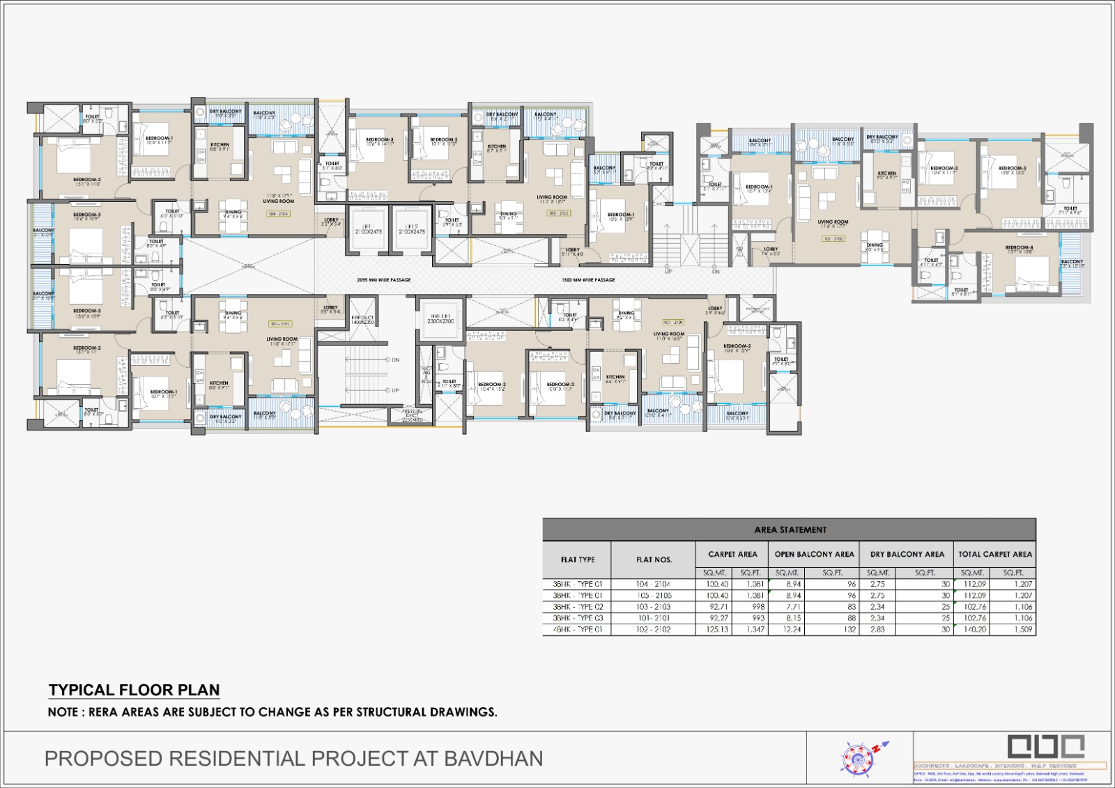 3 BHK Plan